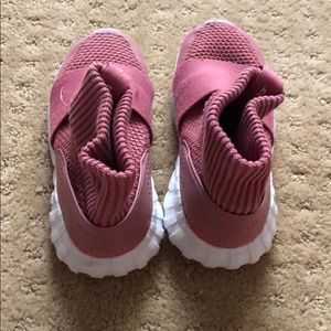 Adidas girls size 10 shoes mauve
